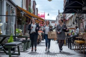 Walking dinner groepen Den Bosch